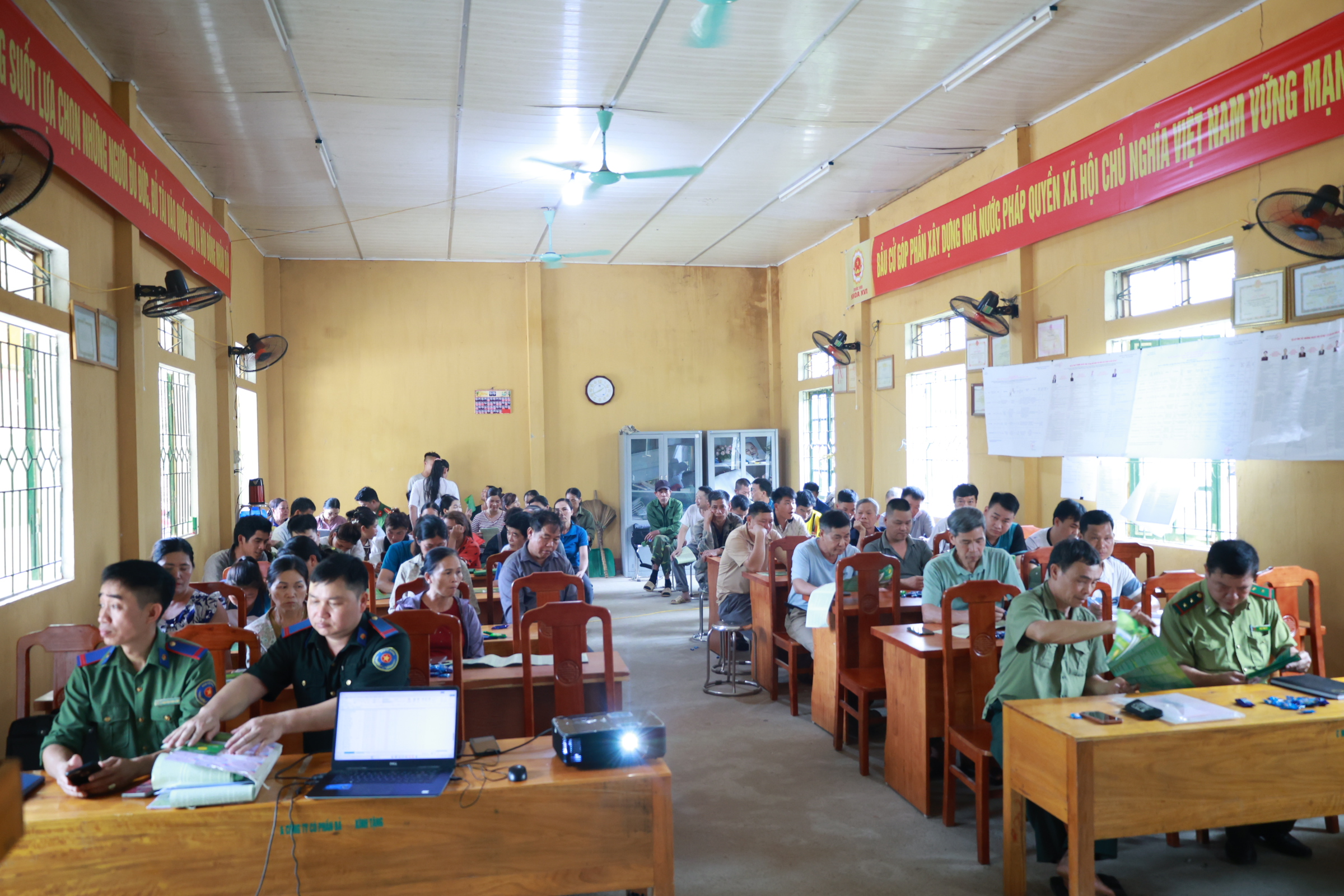 Uỷ ban nhân dân xã Bình An tổ chức Hội nghị phòng cháy, chữa cháy rừng trên địa bàn xã.