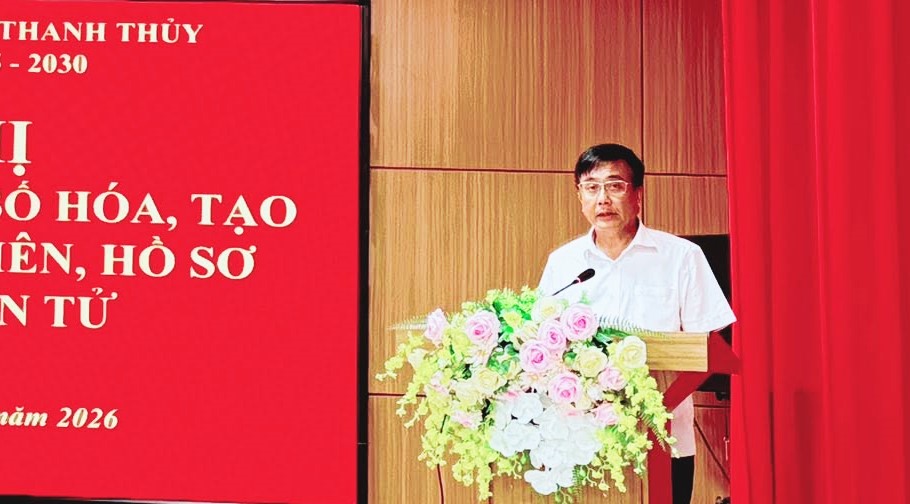 HỘI NGHỊ TỔNG KẾT CÔNG TÁC SỐ HÓA HỒ SƠ ĐẢNG VIÊN