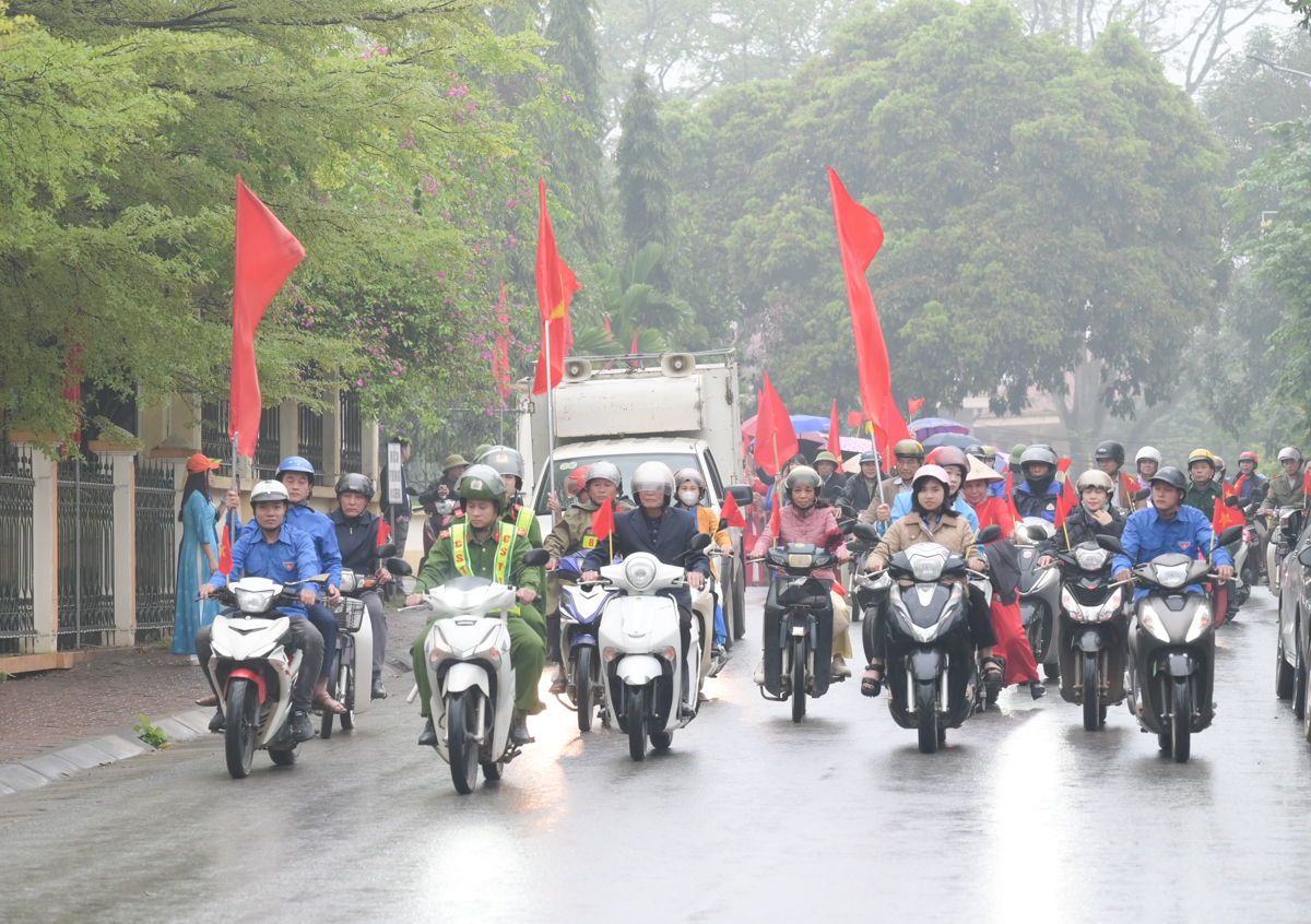 Xã Hàm Yên đẩy mạnh công tác tuyên truyền, sẵn sàng cho Ngày hội toàn dân đi bầu cử