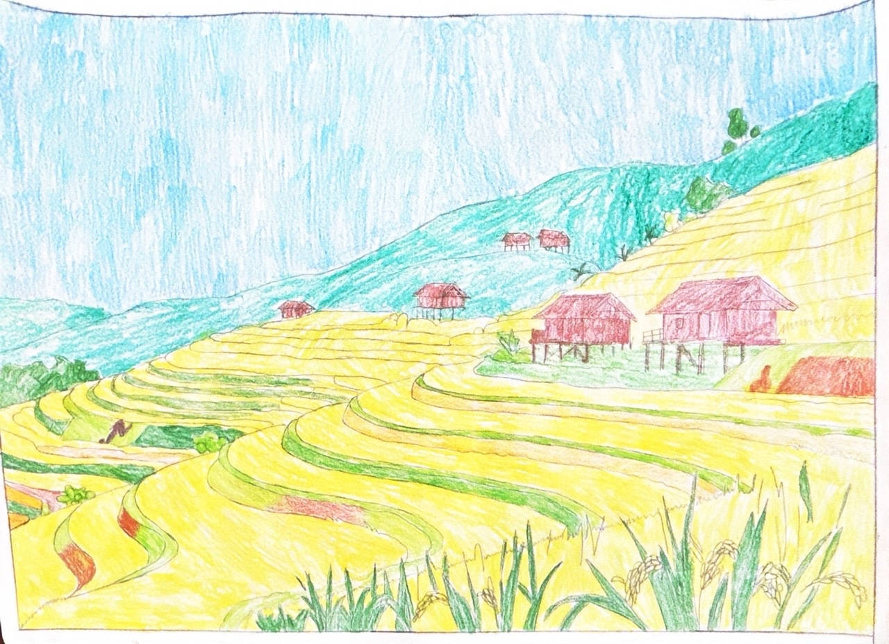 LIÊN ĐỘI TRƯỜNG TIỂU HỌC B MINH TÂN HƯỞNG ỨNG CUỘC THI VẼ TRANH “CÙNG KUN TÔ SẮC TUYÊN QUANG”