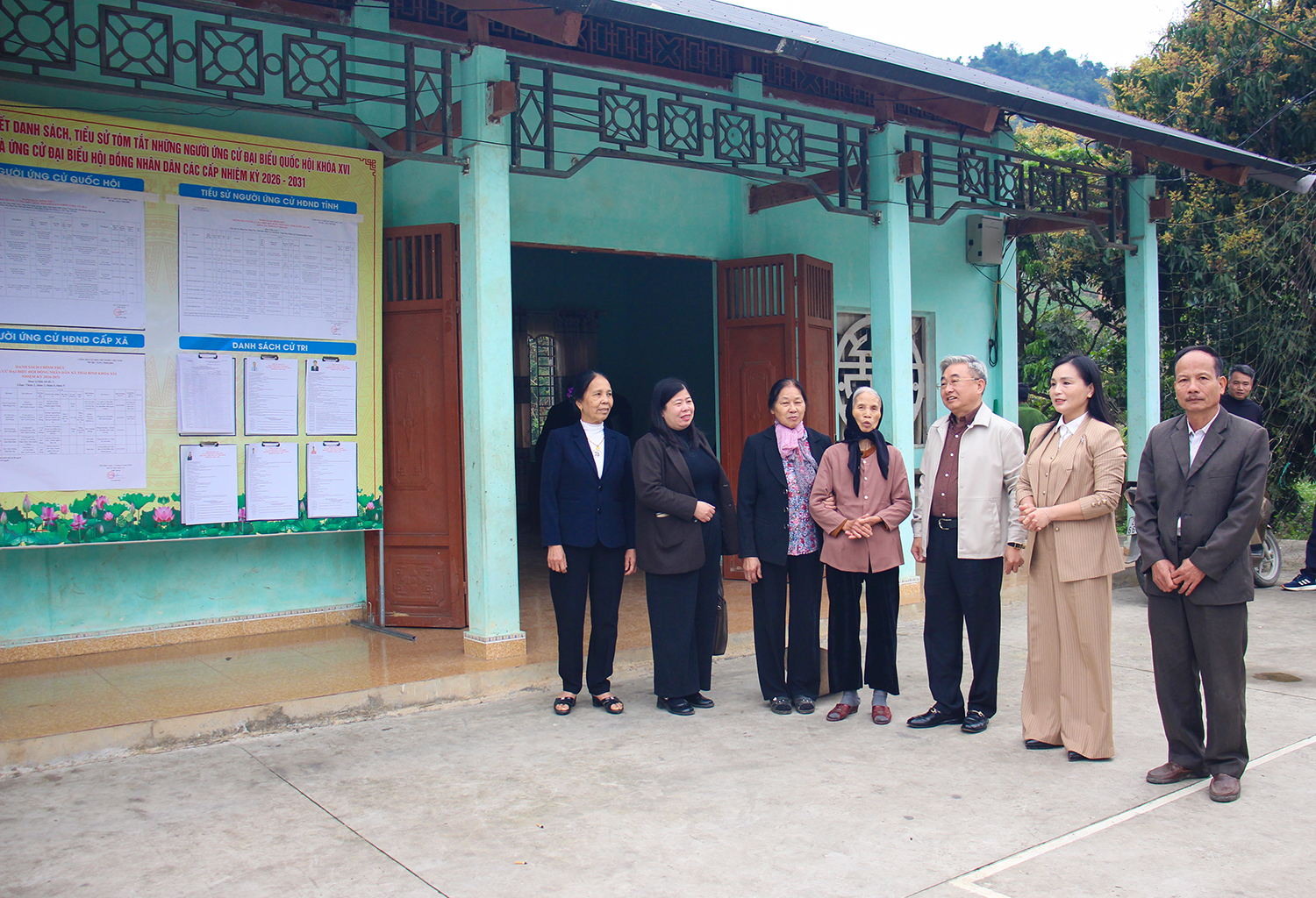 Hội nghị tiếp xúc cử tri vận động bầu cử tại đơn vị bầu cử số 3 – xã thái bình