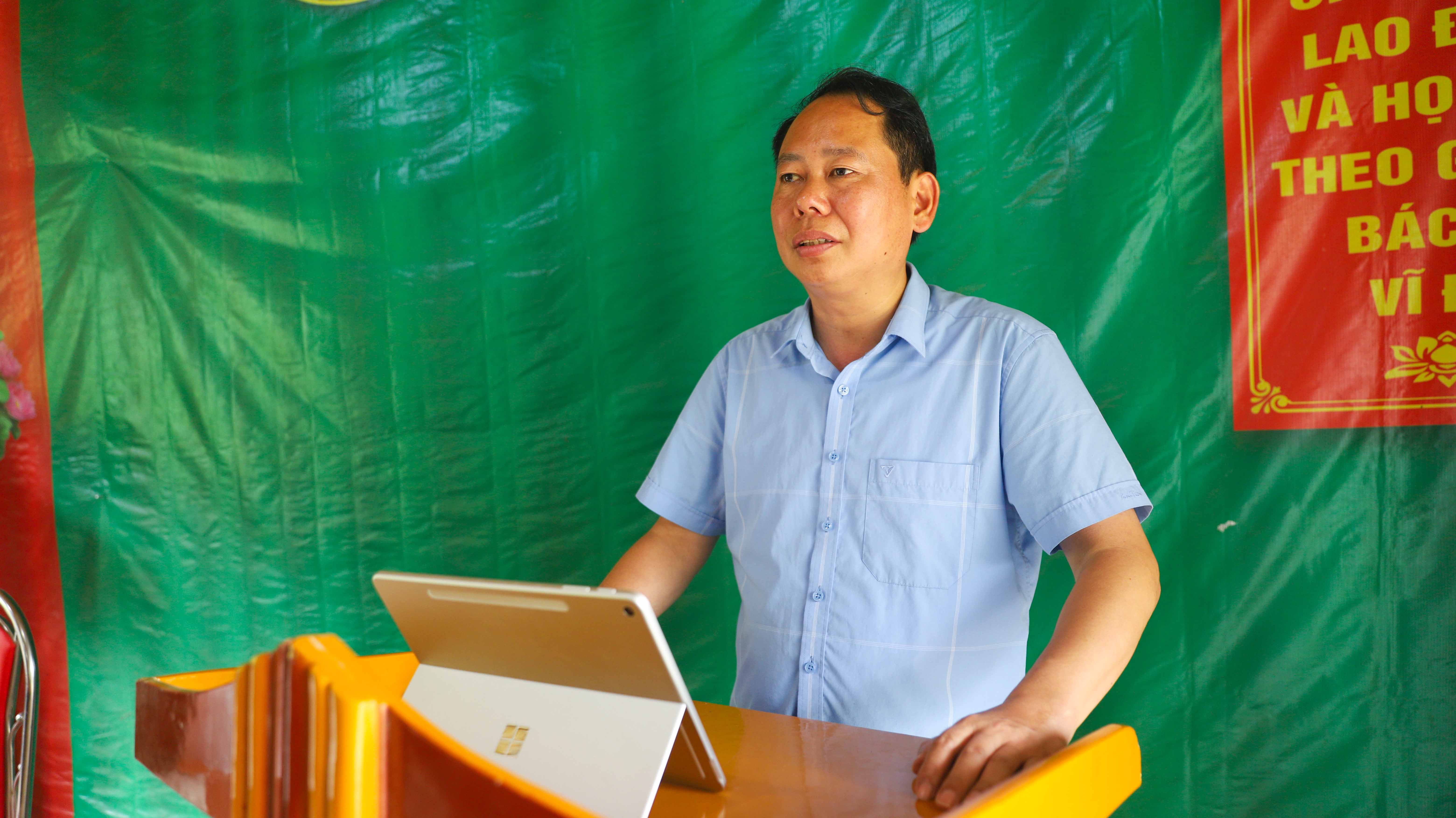 CHI BỘ THÔN LÊ HỒNG PHONG TỔ CHỨC HỘI NGHỊ LẦN THỨ NHẤT SAU SÁP NHẬP