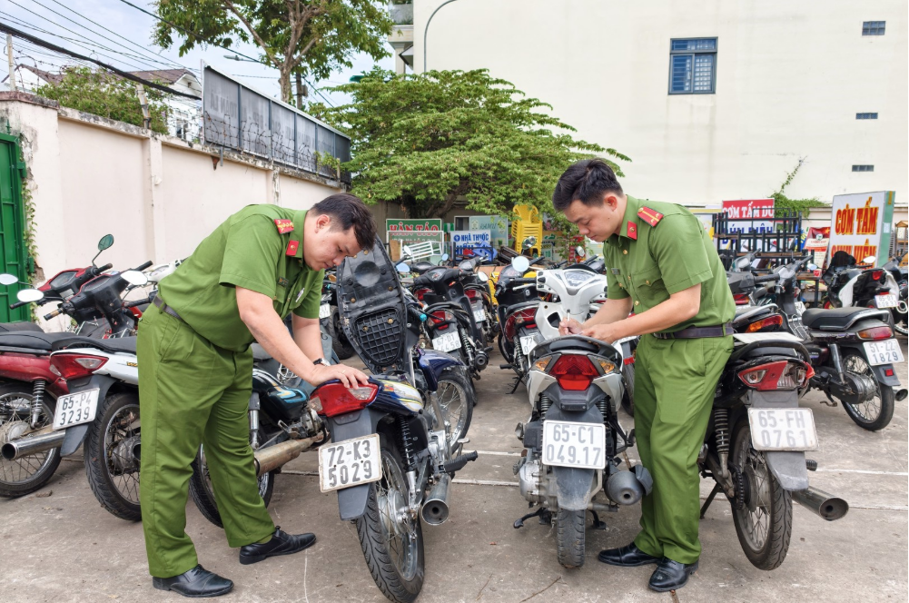 LÀM RÕ NHIỀU VỤ MẤT TRỘM XE MÔ TÔ
