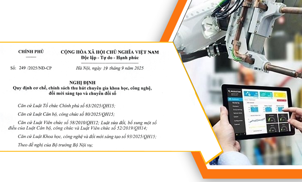 Triển khai Nghị định của Chính phủ về thu hút chuyên gia trong lĩnh vực khoa học, công nghệ và chuyển đổi số