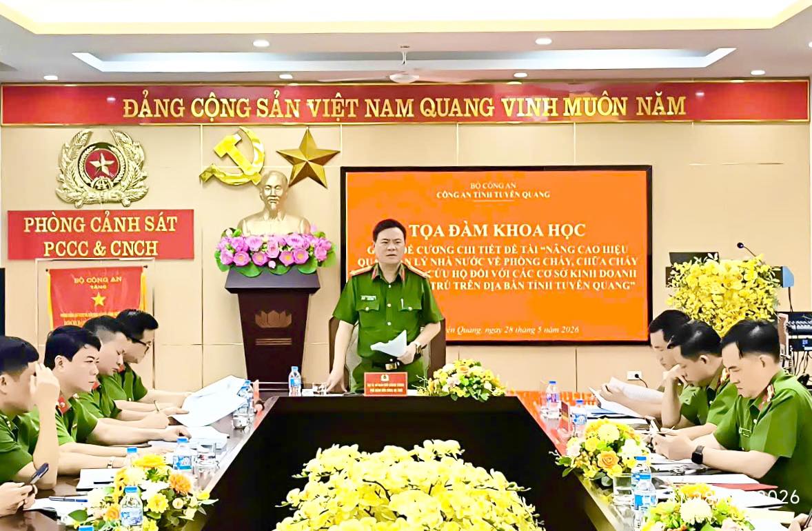 NÂNG CAO HIỆU QUẢ QUẢN LÝ NHÀ NƯỚC VỀ PCCC VÀ CNCH ĐỐI VỚI CÁC CƠ SỞ KINH DOANH DỊCH VỤ LƯU TRÚ TRÊN ĐỊA BÀN TỈNH 