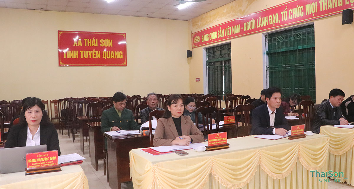 Xã Thái Sơn tổ chức Hội nghị hiệp thương lần 3