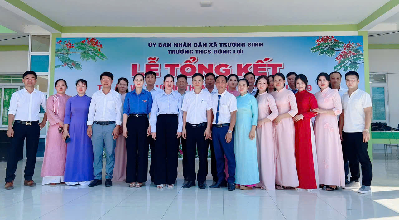 ĐẢNG ỦY,  HĐND, UBND,  ỦY BAN MTTQ XÃ TRƯỜNG SINH DỰ TỔNG KẾT NĂM HỌC 2025 - 2026 TẠI CÁC TRƯỜNG HỌC TRÊN ĐỊA BÀN XÃ