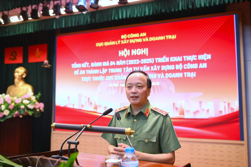 XÂY DỰNG TRUNG TÂM TƯ VẤN XÂY DỰNG BỘ CÔNG AN NGÀY CÀNG LỚN MẠNH, ĐÁP ỨNG YÊU CẦU TRONG GIAI ĐOẠN MỚI