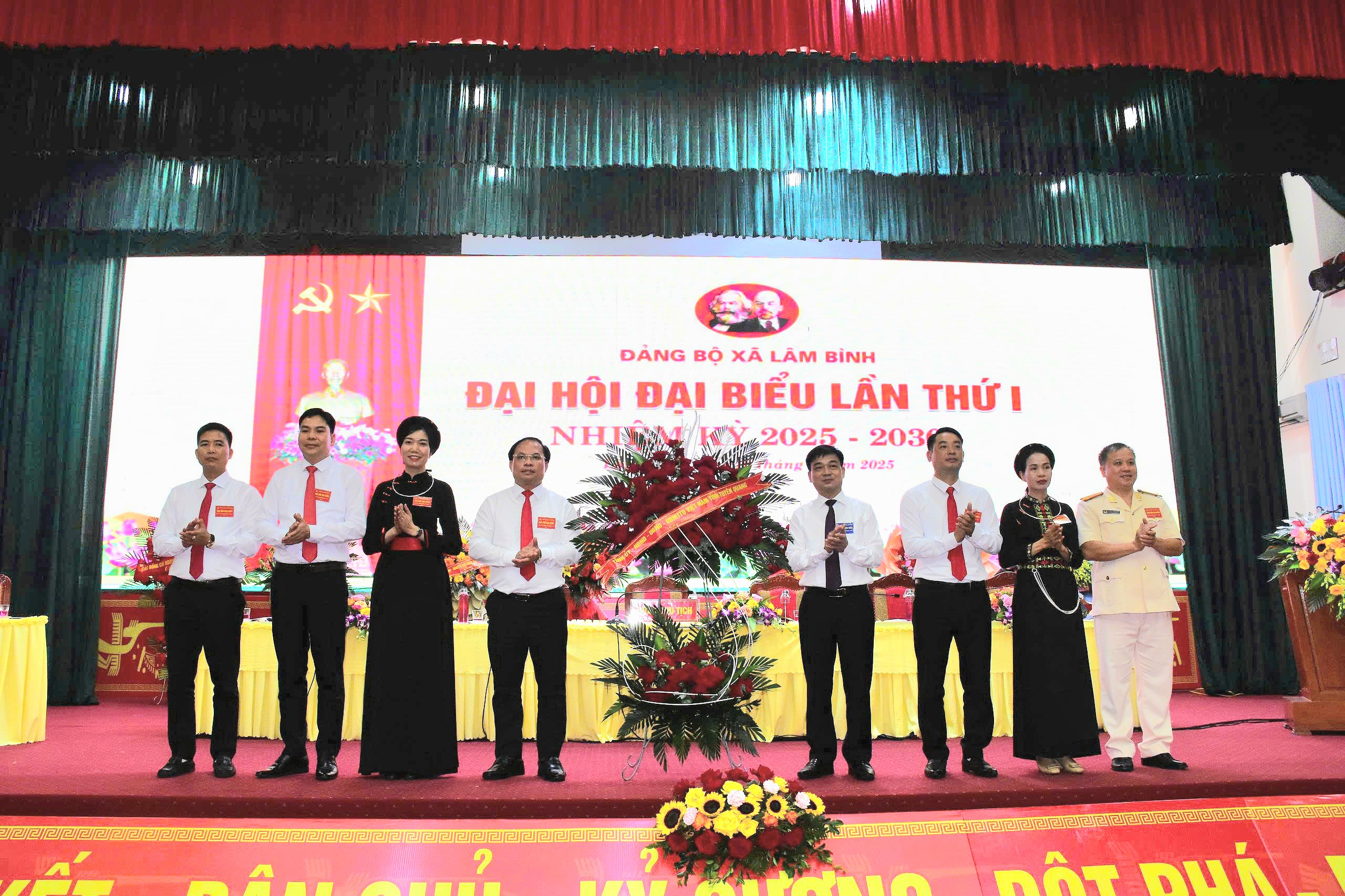 Đảng bộ xã Lâm Bình tổ chức thành công Đại hội đại biểu lần thứ I, nhiệm kỳ 2025 - 2030