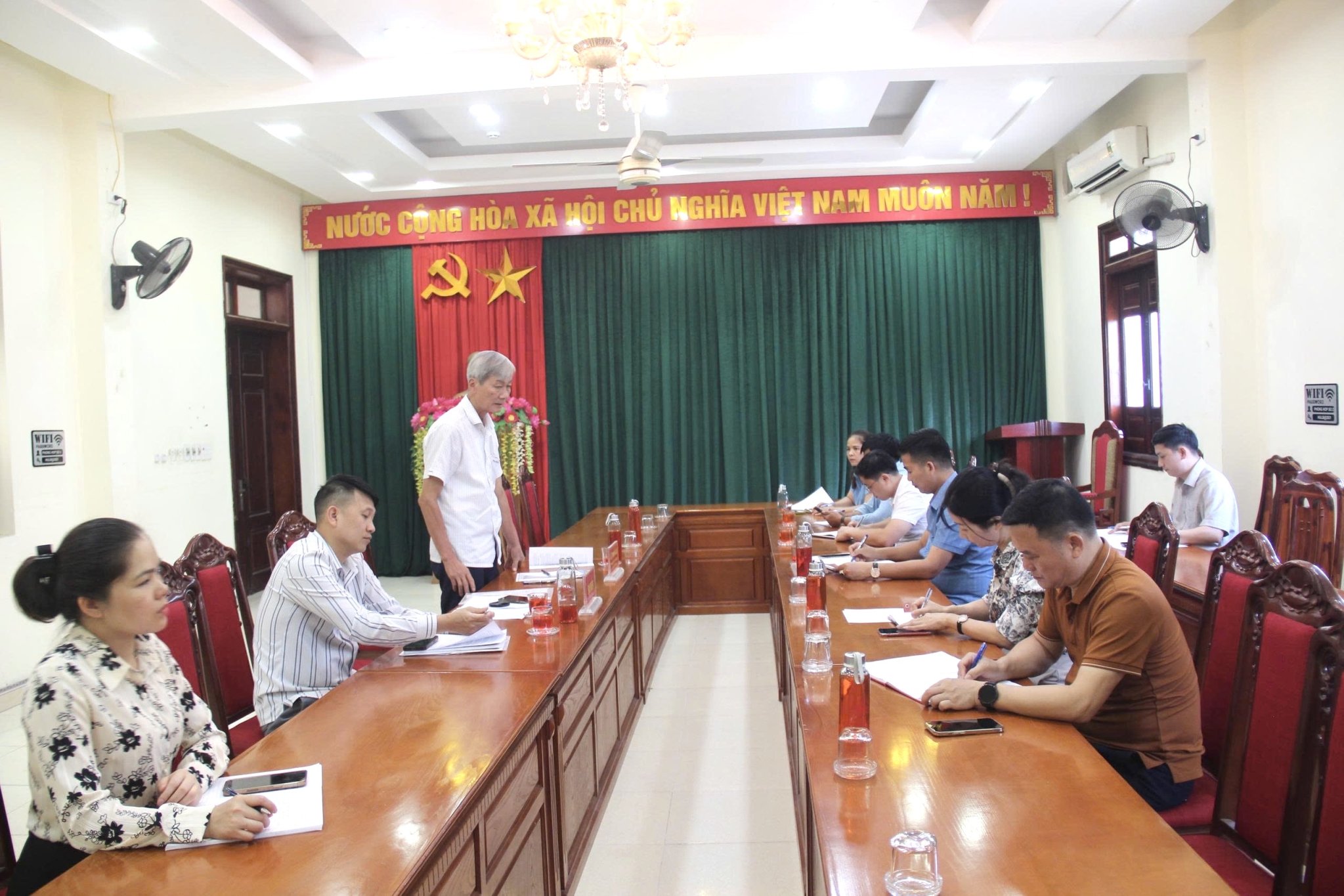 Liên Hiệp các Hội Khoa học và Kỹ thuật tỉnh Tuyên Quang làm việc với Uỷ ban nhân dân xã Lâm Bình
