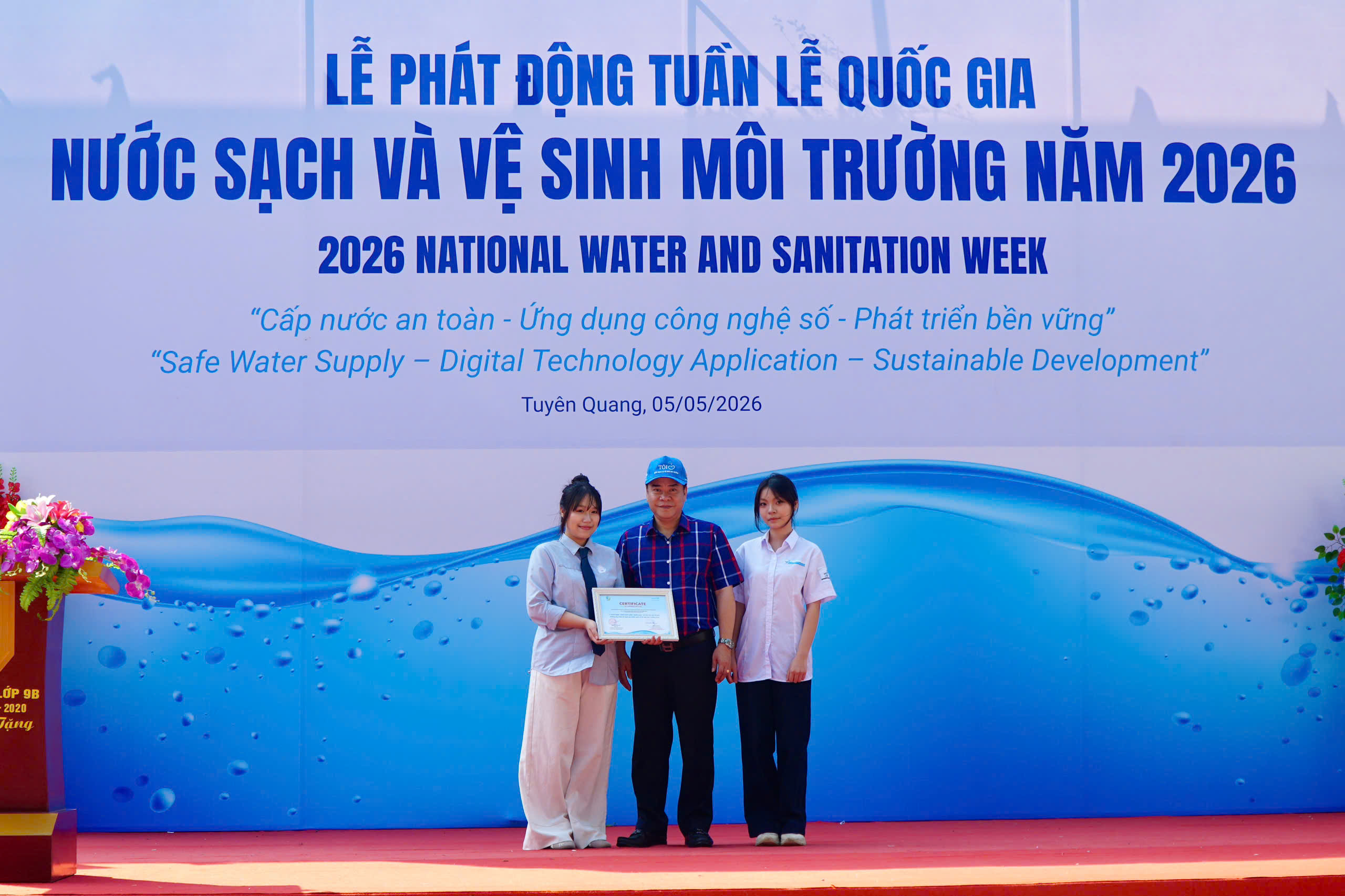 Phát động hưởng ứng Tuần lễ Nước sạch và Vệ sinh môi trường năm 2026