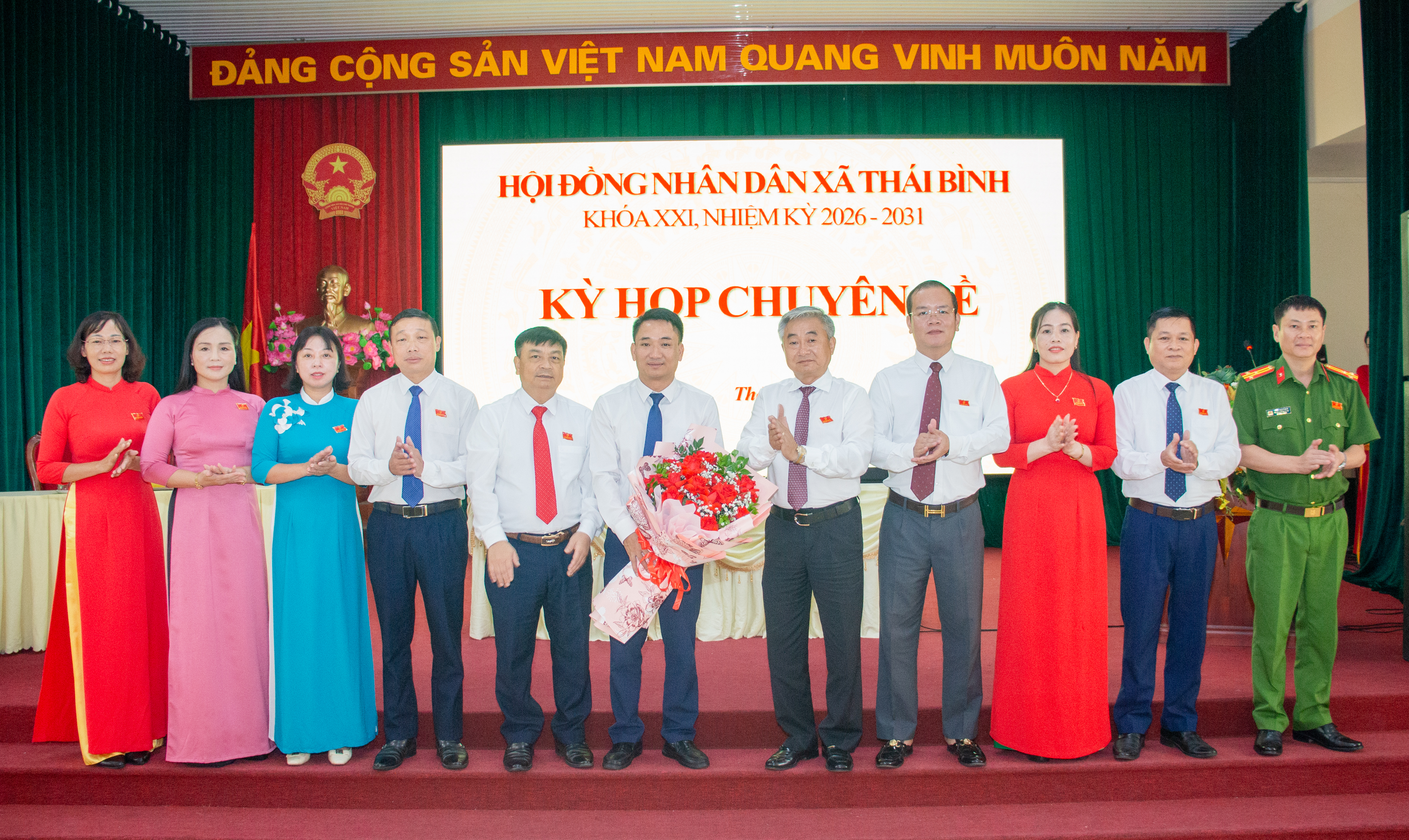 HĐND xã Thái Bình tổ chức kỳ họp chuyên đề