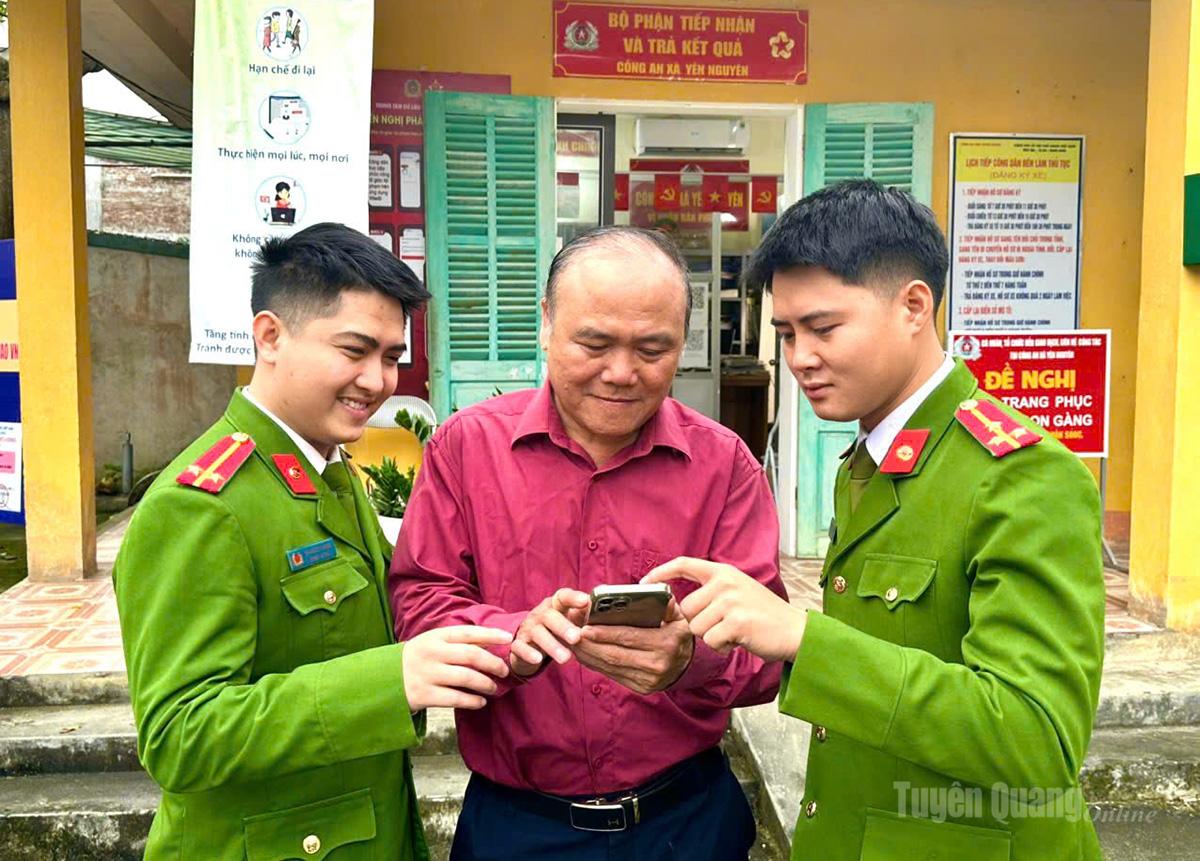 Công an tỉnh hướng dẫn quy trình cấp Giấy chứng nhận để cử tri bỏ phiếu nơi khác qua VNeID