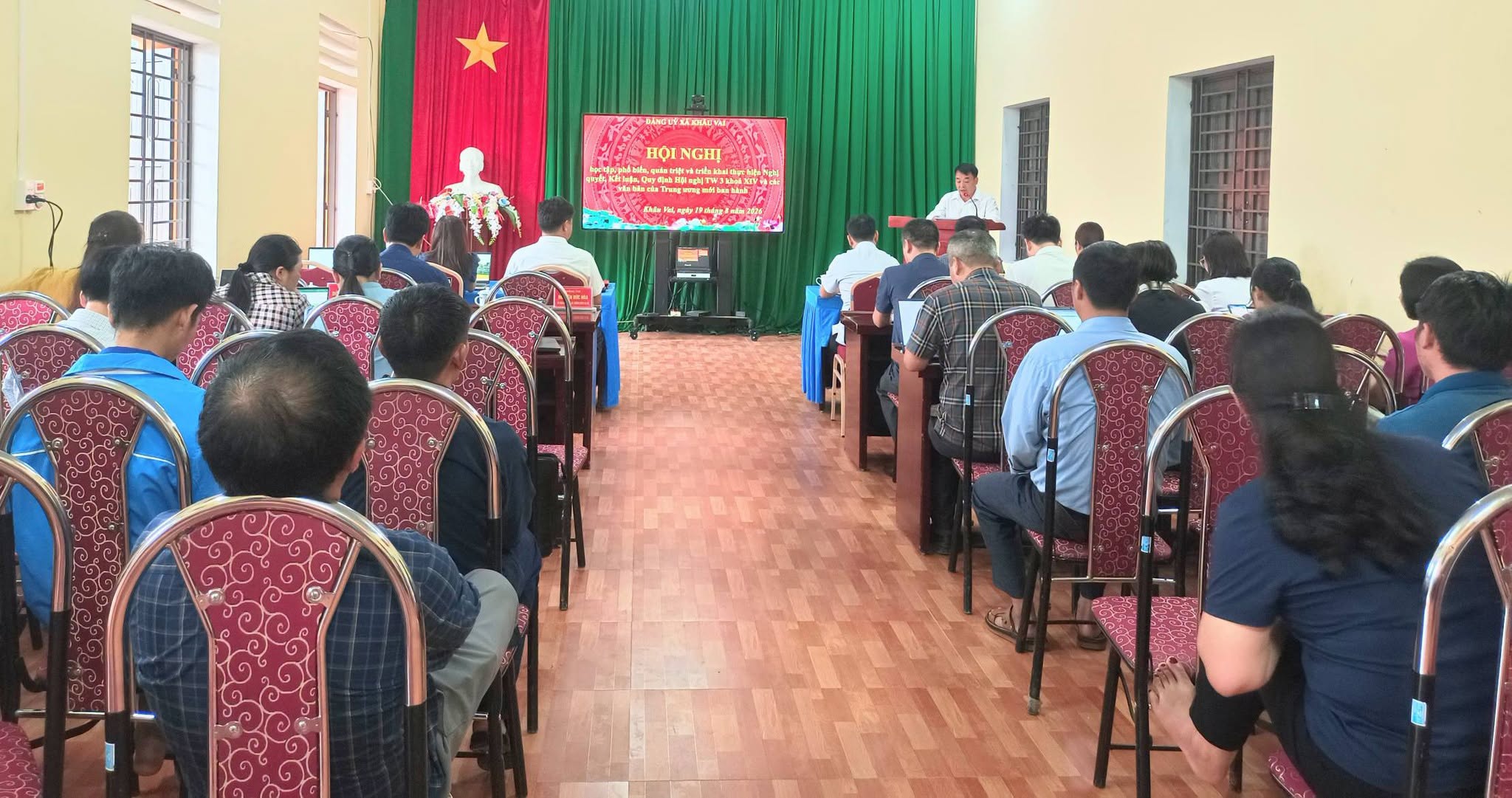 Hội nghị học tập, quán triệt các văn bản Trung ương mới ban hành