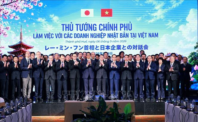 Thủ tướng Lê Minh Hưng: Thúc đẩy quan hệ đầu tư Việt-Nhật sang đối tác cùng phát triển và kiến tạo
