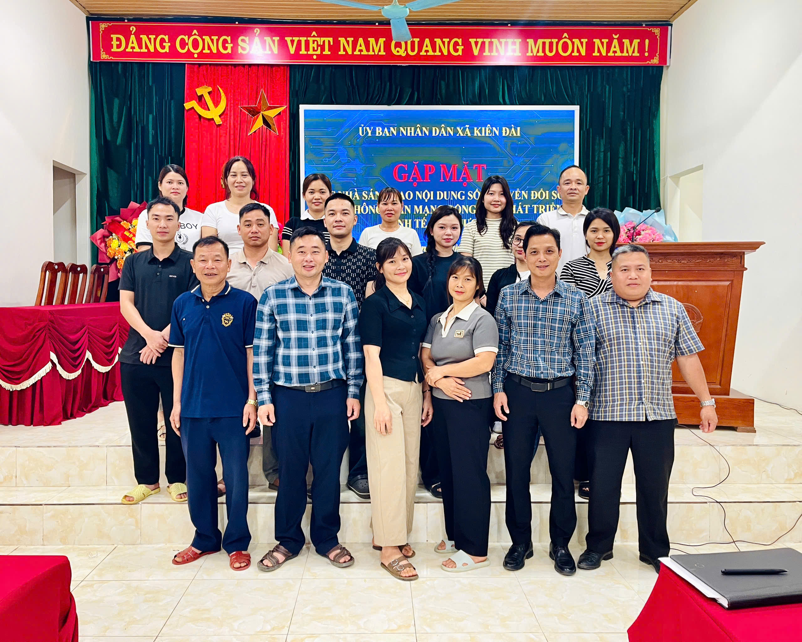 Kiên Đài gặp mặt các nhà sáng tạo nội dung số: Mở hướng đi mới trong phát triển kinh tế địa phương