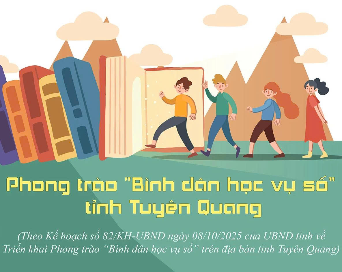 Phong trào "Bình dân học vụ số" tỉnh Tuyên Quang