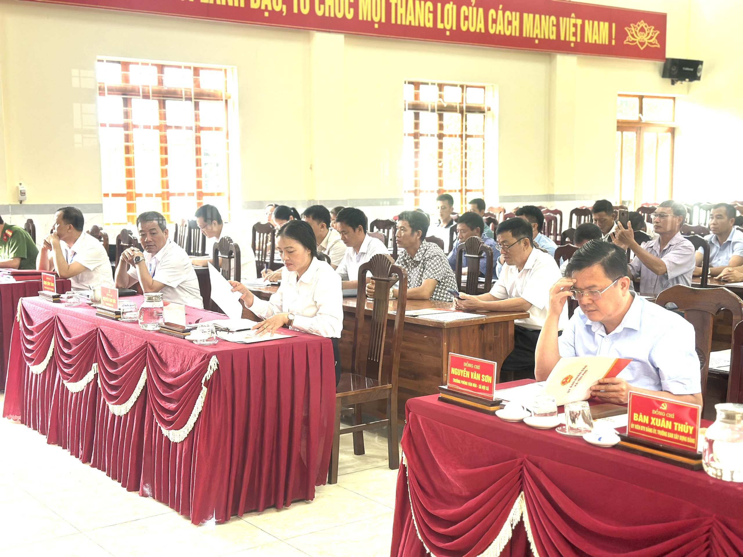 ĐẢNG ỦY, HĐND, UBND, UBMTTQ XÃ YÊN PHÚ, TỈNH TUYÊN QUANG