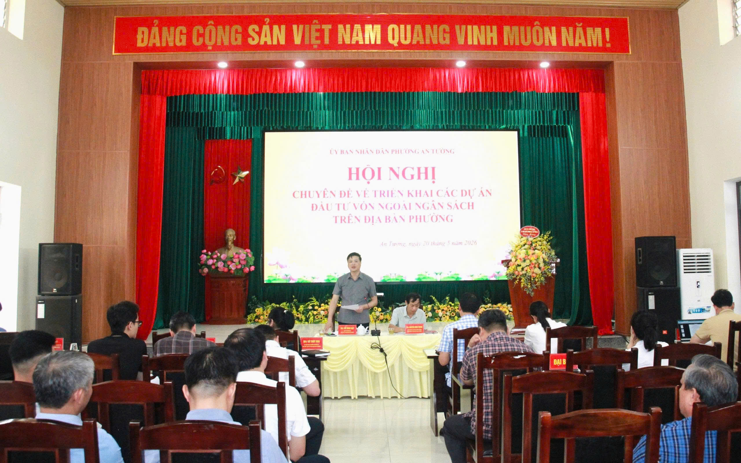 Phường An Tường tổ chức Hội nghị chuyên đề về triển khai các Dự án đầu tư vốn ngoài ngân sách trên địa bàn