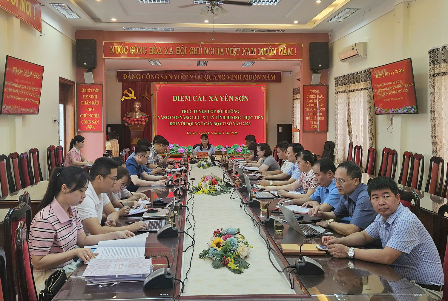 Bồi dưỡng nâng cao năng lực, xử lý tình huống thực tiễn đối với đội ngũ cán bộ cơ sở