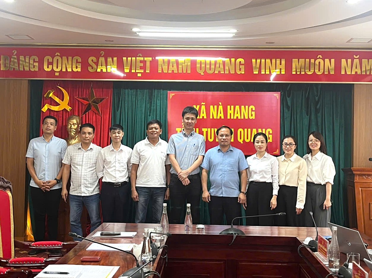 Công ty TNHH Điện sinh khối erex Tuyên Quang làm việc tại xã Nà Hang
