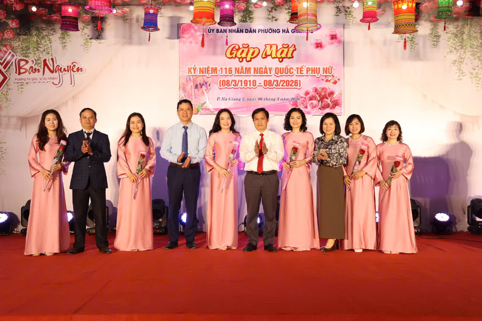 UBND phường Hà Giang 2 Gặp mặt kỉ niệm 116 Ngày Quốc tế Phụ nữ 