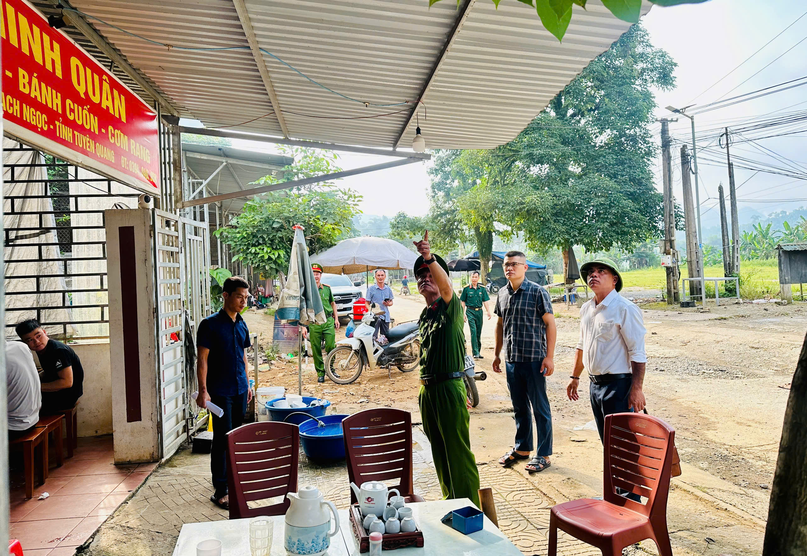 Xã Bạch Ngọc tăng cường tuyên truyền, kiểm tra, chấn chỉnh hành lang an toàn giao thông