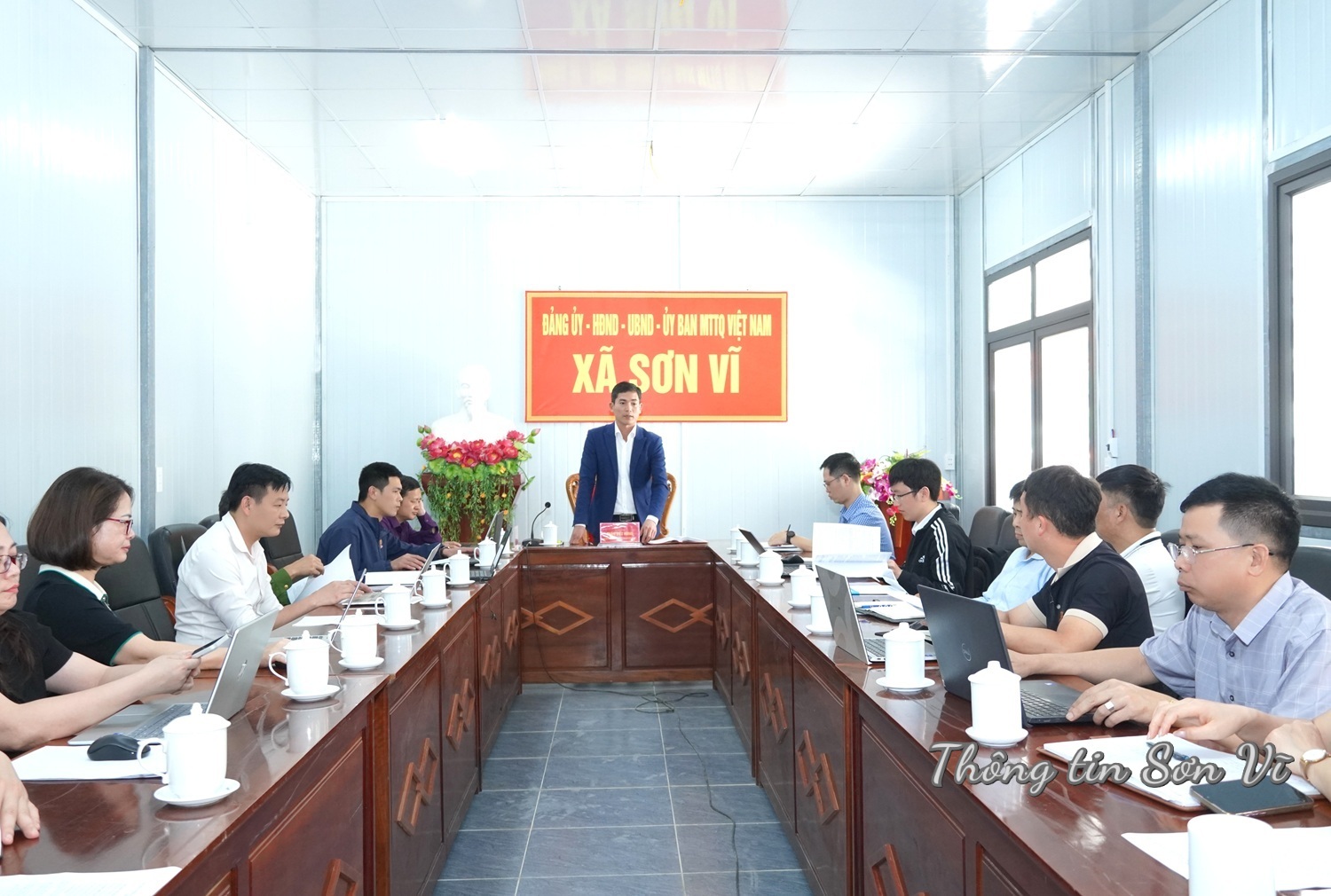 Xã Sơn Vĩ đẩy mạnh phát triển người tham gia BHXH, BHYT