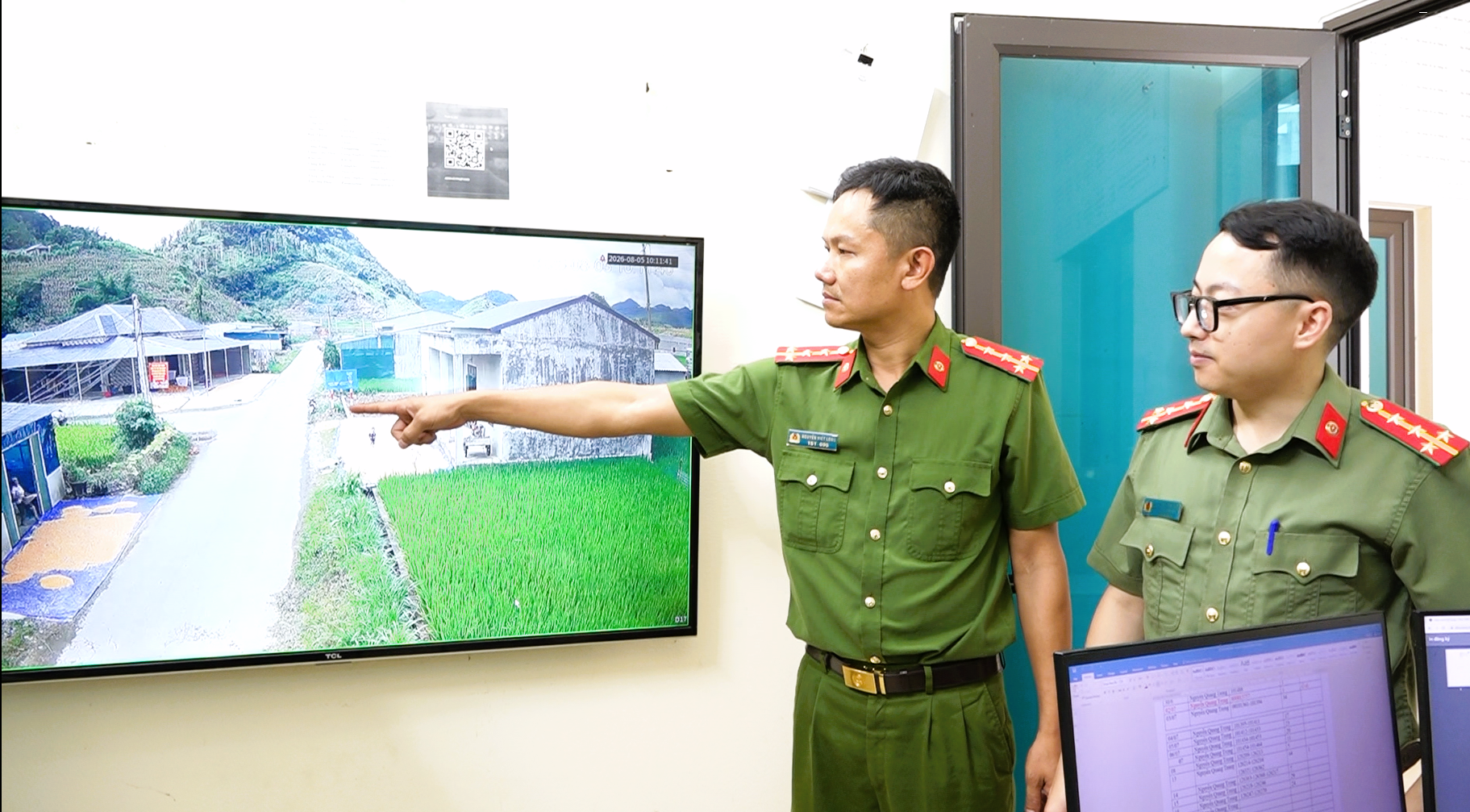 Những “mắt thần” góp phần giữ bình yên nơi biên ải