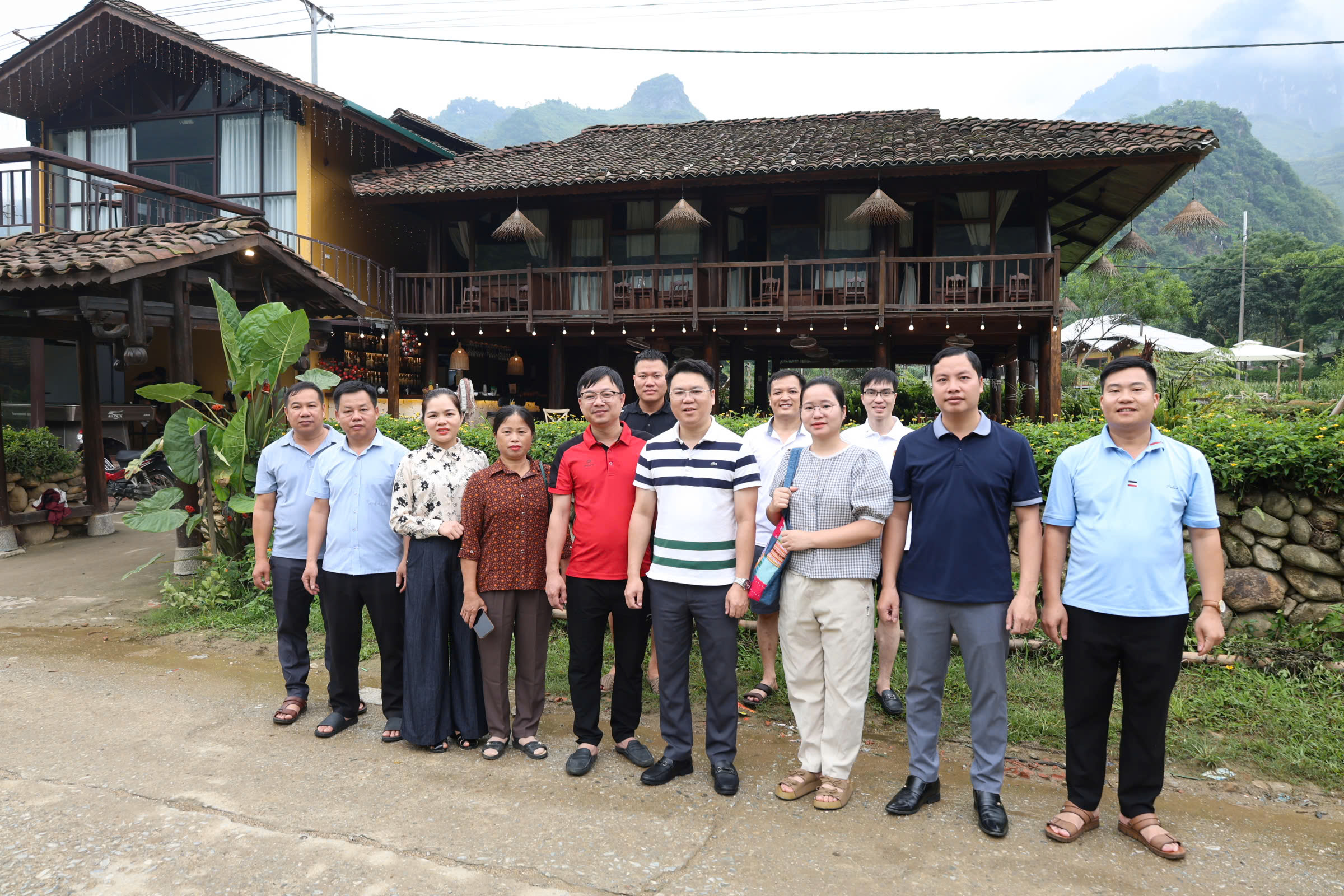 Xã Lâm Bình học tập kinh nghiệm phát triển du lịch cộng đồng tại Phường Hà Giang 1 và Xã Du Già