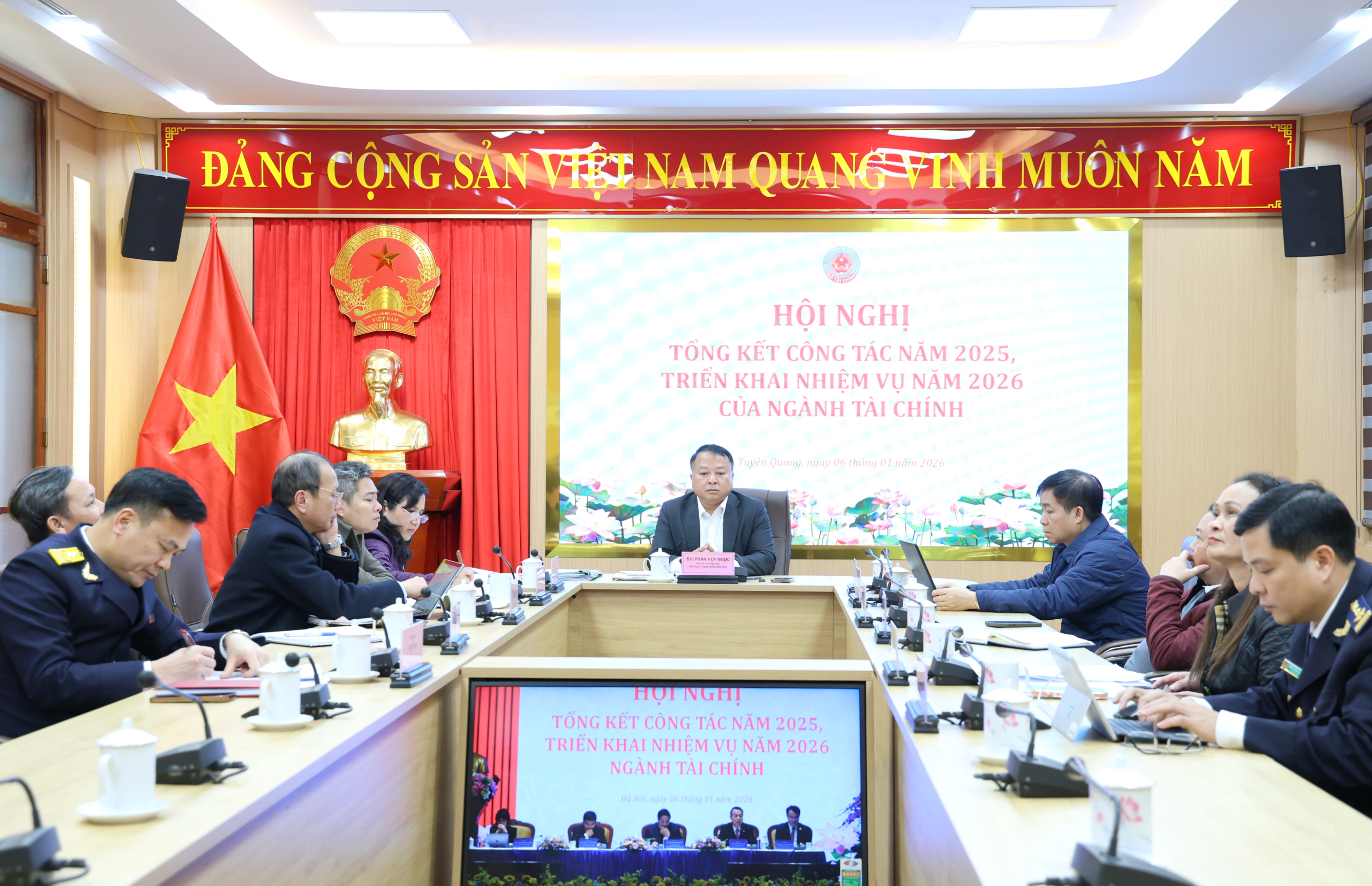 Ngành Tài chính triển khai nhiệm vụ năm 2026