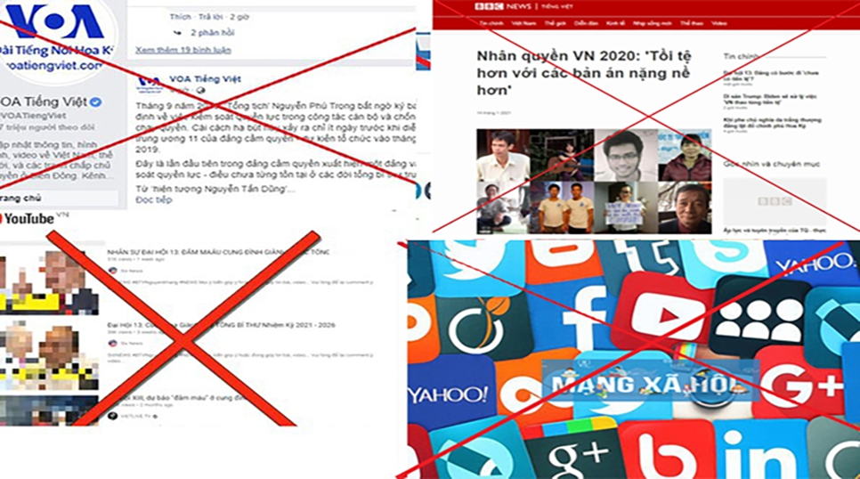 ĐẤU TRANH PHẢN BÁC QUAN ĐIỂM SAI TRÁI, THÙ ĐỊCH, XUYÊN TẠC, BÔI NHỌ LÃNH ĐẠO ĐẢNG, NHÀ NƯỚC