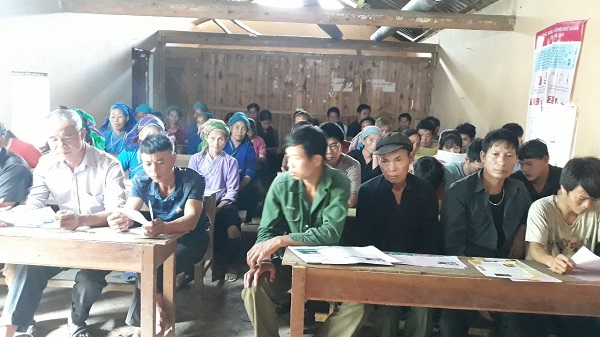 Công tác tuyên truyền, phổ biến, giáo dục pháp luật tại xã Nấm Dẩn