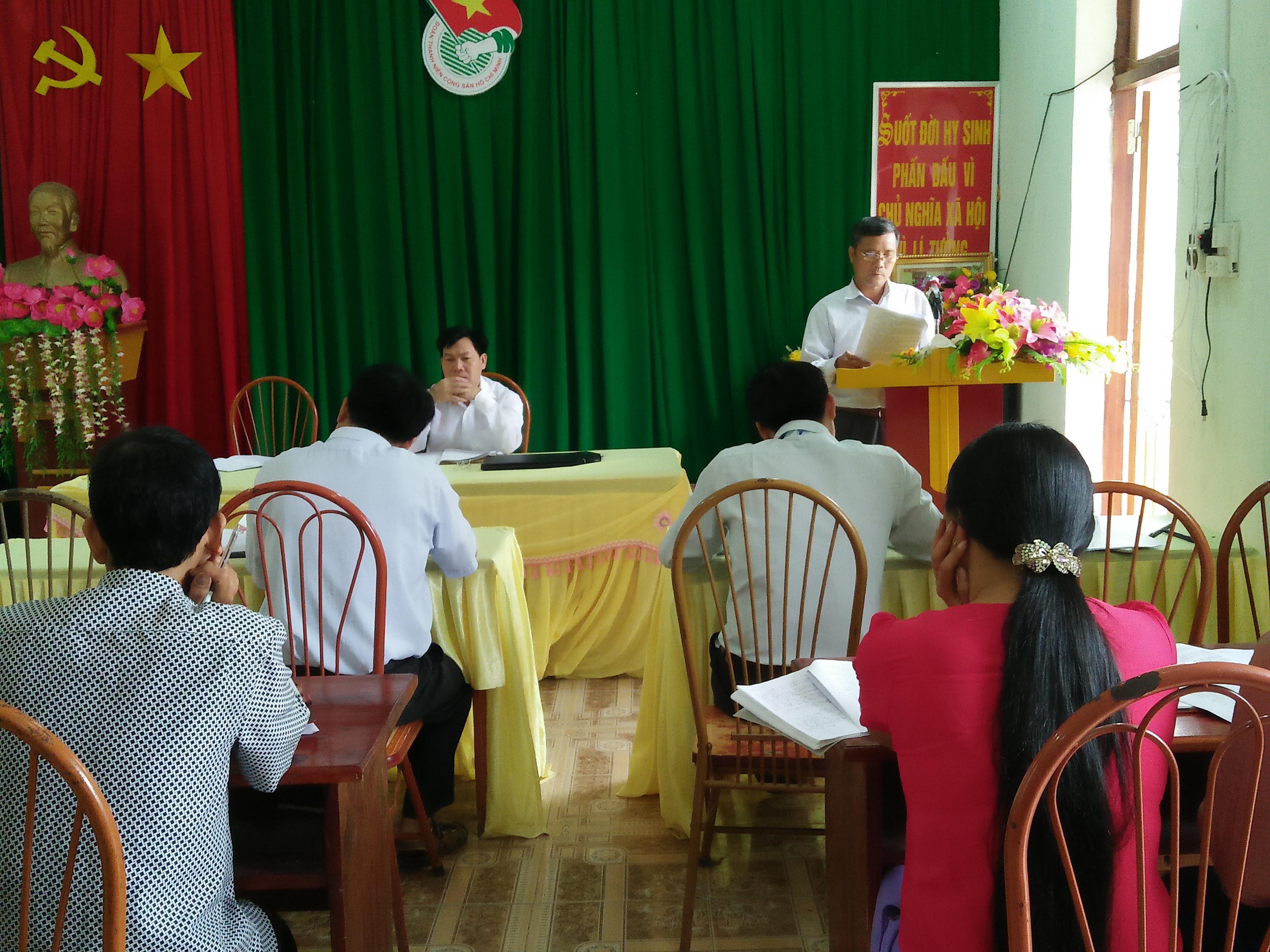 hội nghị BCH xã