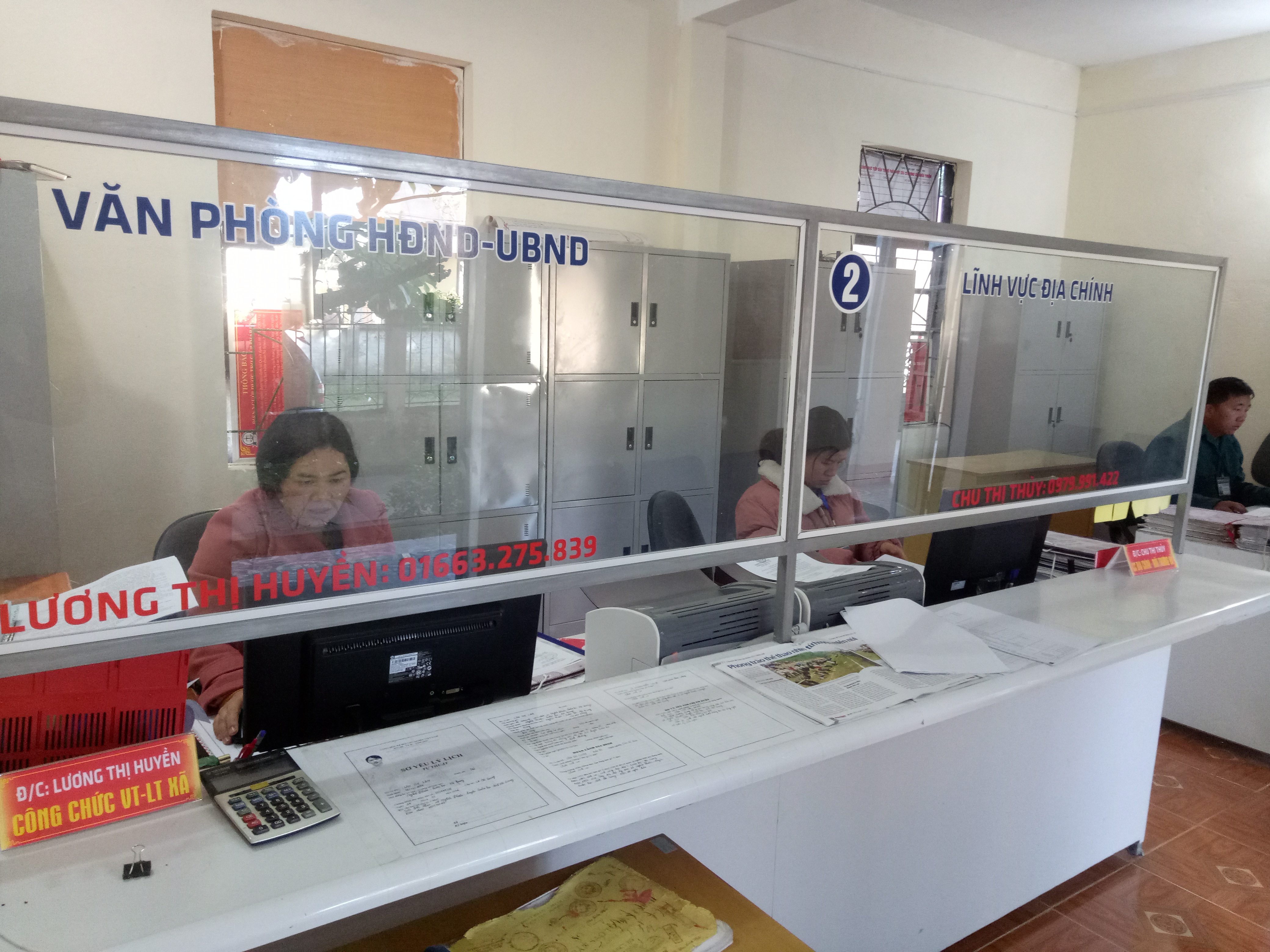 Trong 9 tháng đầu năm 2019, Bộ phận Tiếp nhận hồ sơ và trả kết quả của UBND xã Nghĩa Thuận đã tiếp nhận và giải quyết 230 hồ sơ trên các lĩnh vực