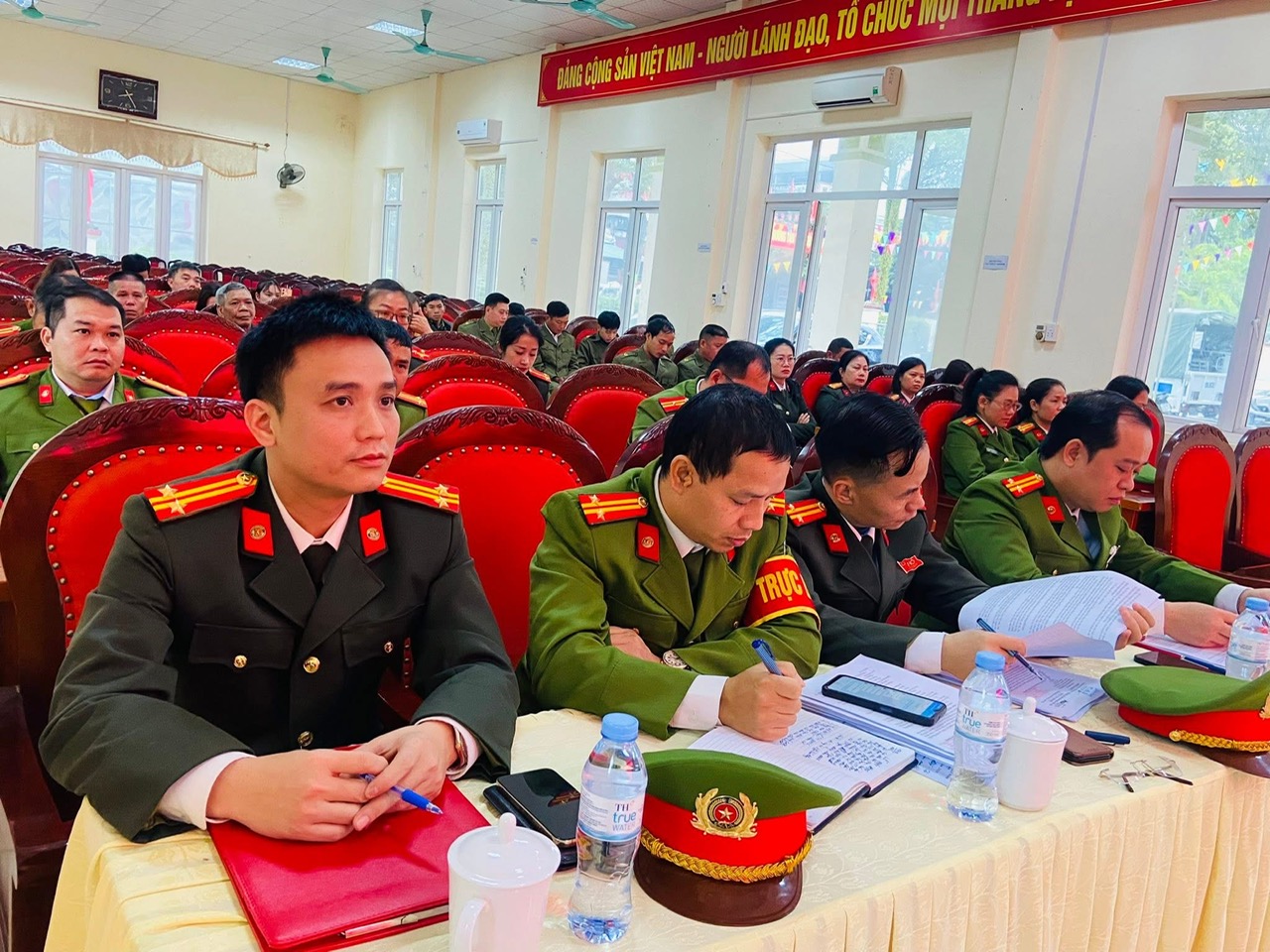 Công an xã Ngọc Đường tổ chức Lễ phát động phong trào thi đua “Ba nhất”