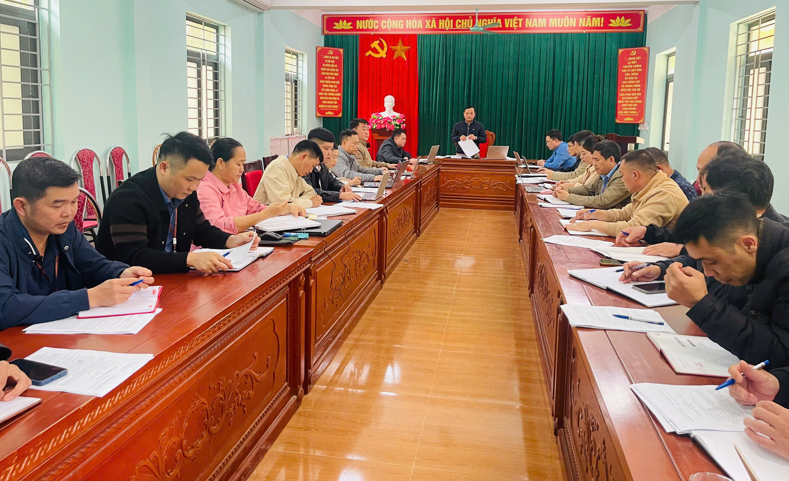 Hội nghị kiểm điểm, đánh giá, xếp loại cán bộ Đảng viên năm 2025