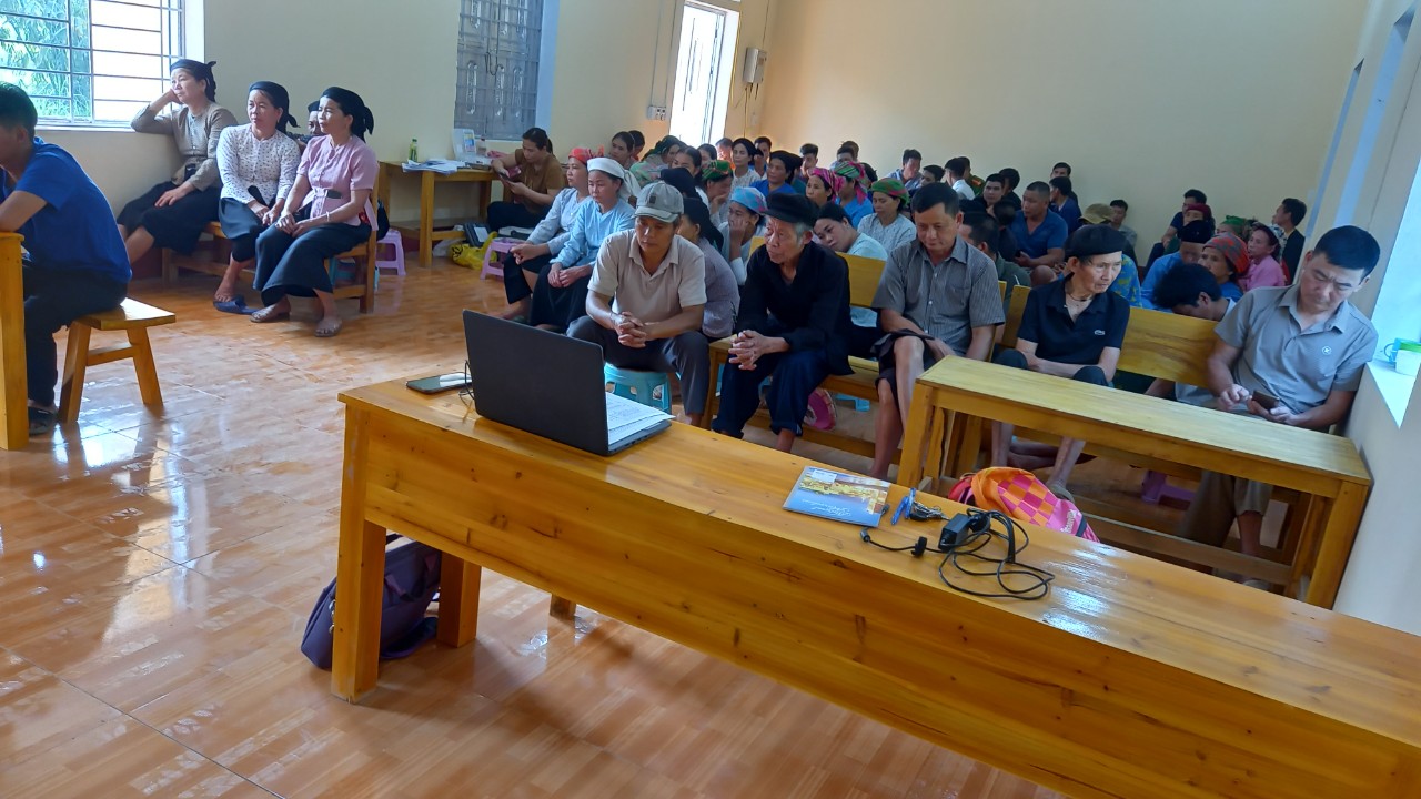 xã Niêm Sơn tiếp tục đẩy mạnh công tác tuyên truyền CCHC năm 2024