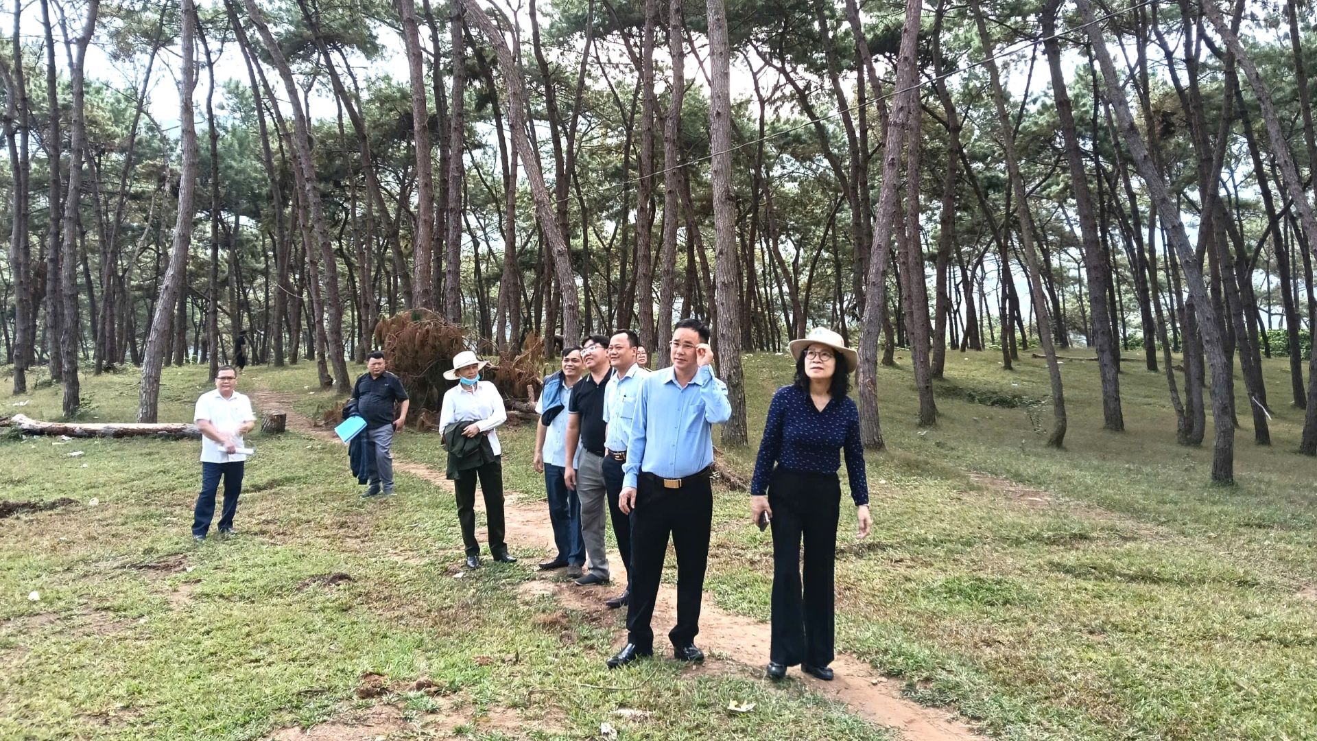 Sở Nông nghiệp và môi trường kiểm tra hiện trường và thẩm định hồ sơ chuyển mục đích sử dụng rừng phục vụ dự án ổn định dân cư khẩn cấp xã Pà Vầy Sủ