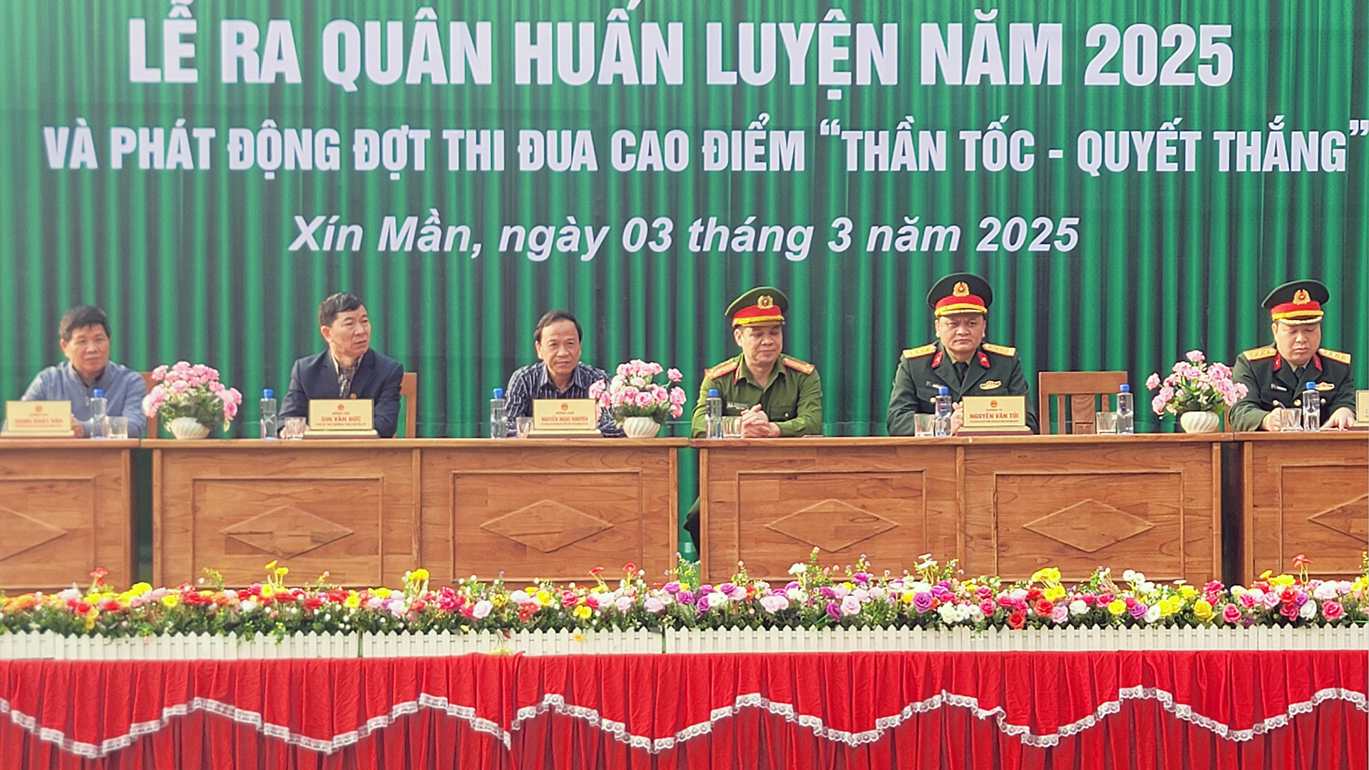 Lễ ra quân huấn luyện năm 2025