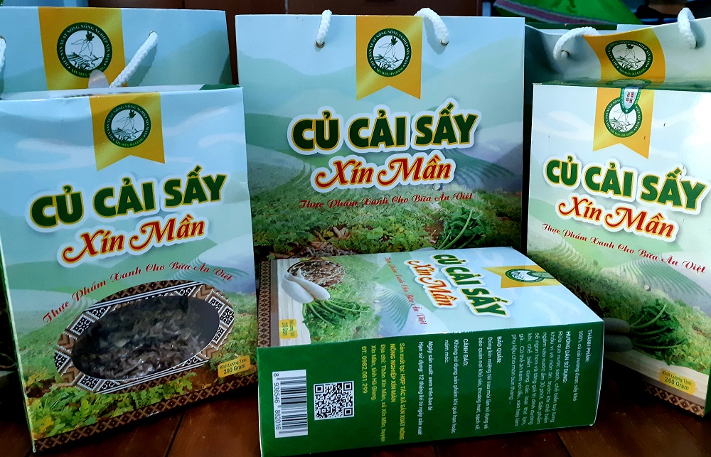 Xín Mần phát triển thương hiệu nông sản địa phương