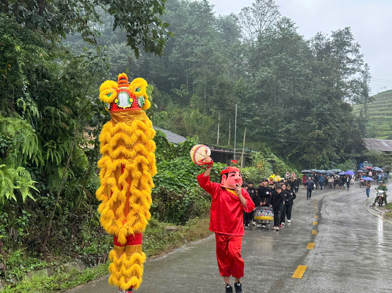 XÃ PHỐ BẢNG TỔ CHỨC LỄ HỘI CHÙA QUAN ÂM NĂM 2025