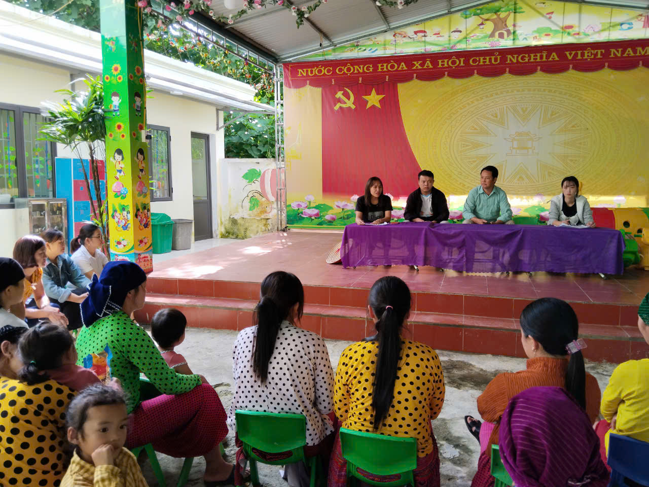 TRƯỜNG MẦM NON SÀ PHÌN TỔ CHỨC  HỌP PHỤ HUYNH ĐẦU NĂM HỌC 2023 - 2024