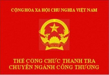 Đề xuất quy định về quản lý, cấp thẻ thanh tra chuyên ngành Công Thương