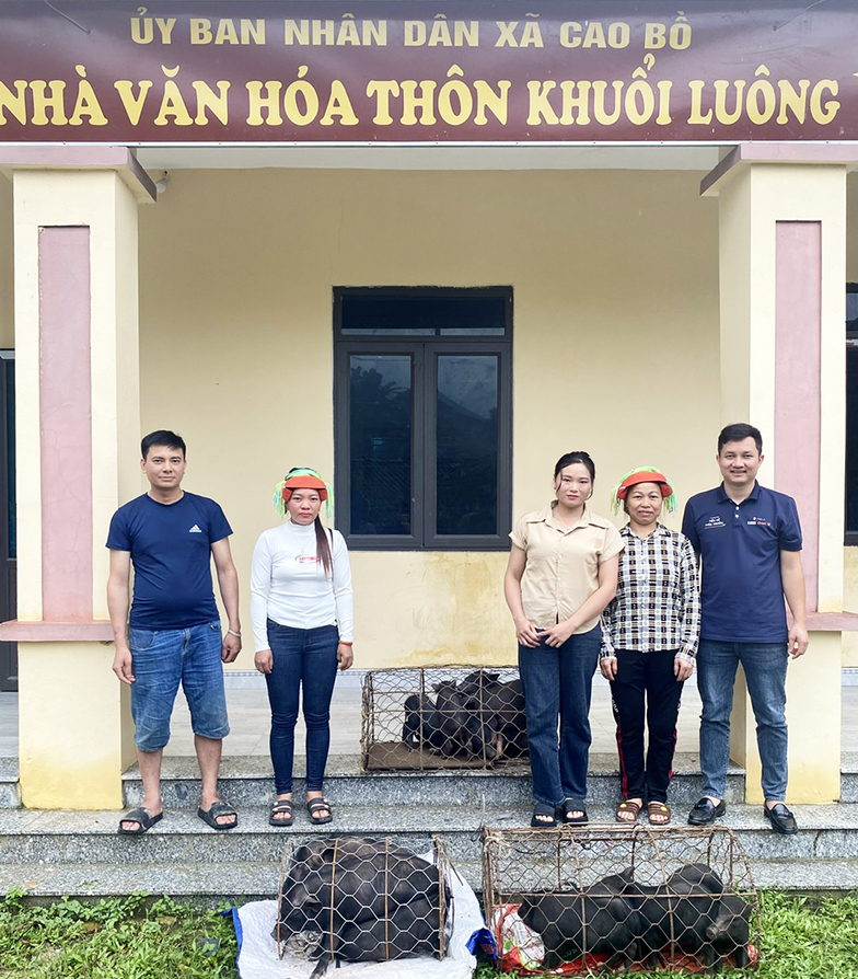 Phát triển sinh kế do phụ nữ làm chủ - thích ứng với biến đổi khí hậu thông qua mô hình chăn nuôi lợn đen tại thôn Khuổi Luông và Bản Dâng, xã Cao Bồ