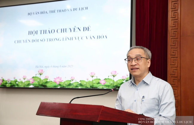 Hội thảo chuyên để "Chuyển đổi số trong lĩnh vực Văn hóa" - Ảnh 2.