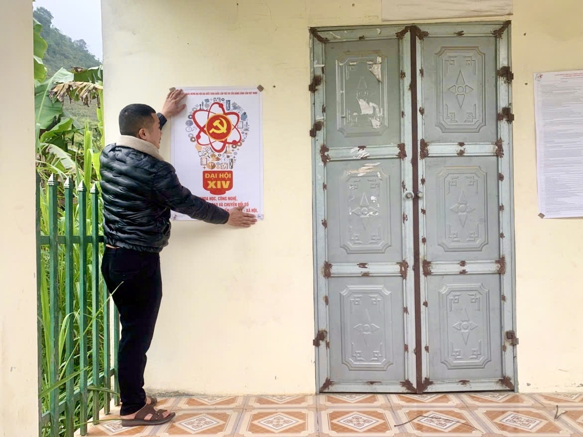 Tăng cường tuyên truyền trực quan chào mừng Đại hội XIV của Đảng và công tác bầu cử