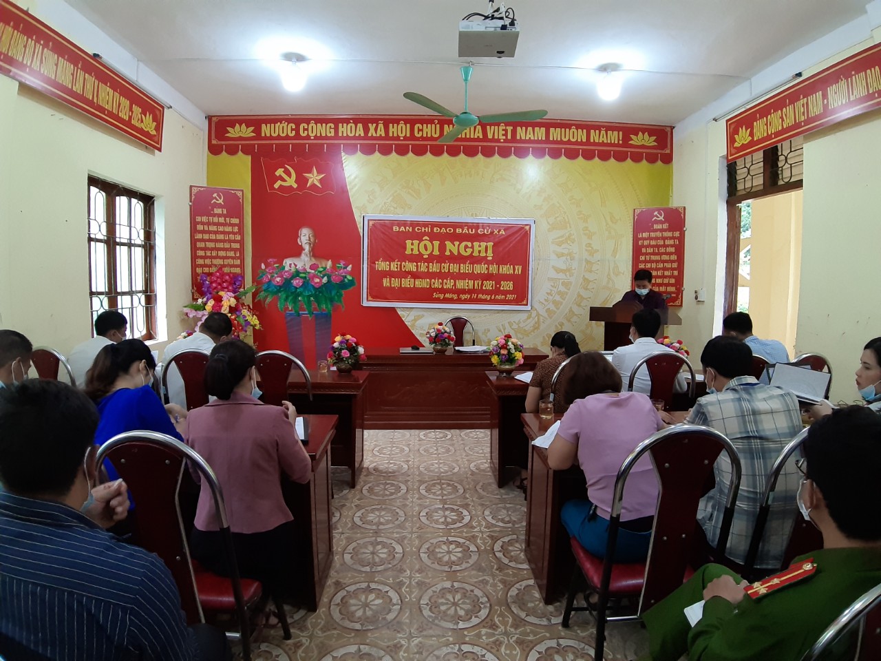 Hội nghị tổng kết công tác bầu cử đại biểu Quốc hội khóa XV và đại biểu HĐND các cấp, nhiệm kỳ 2021-2026