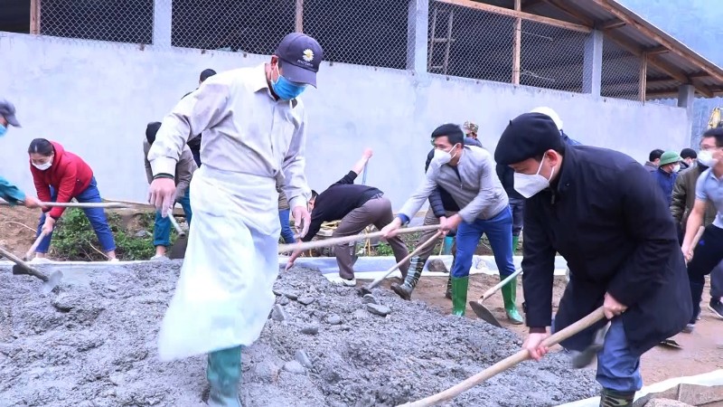 Quang Bình đẩy mạnh các phong trào xây dựng nông thôn mới