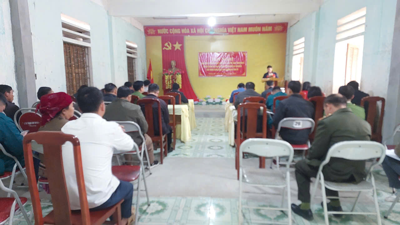 Xã Thắng Mố tổ chức hội nghị quán triệt triển khai Kết luận số 127-KL/TW. Ngày 28/2/2025 của Bộ Chính trị Ban Bí thư và triển khai các văn bản của Trung ương Đảng Ban Thường vụ Tỉnh ủy.